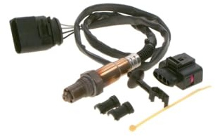 BOSCH Lambdasonde 0258006980 | Kompatibel mit: AUDI A3, TT, TT Roadster, SEAT IBIZA III, LEON