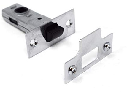 Yale Essentials Loquet pour Serrure Tubulaire 64 mm, loquet à mortaise de qualité supérieure, pour Portes intérieures avec poignées, YES-TL-PB-64 0W