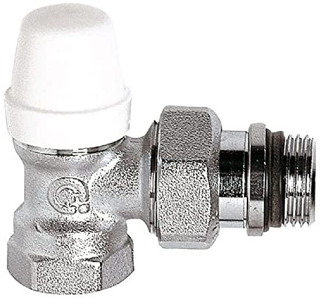 Caleffi 431 - Detentor radiador escuadra 3/4 para toma hierro