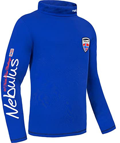 Nebulus Herren Rollkragenpullover Warmer, Pullover aus Baumwolle mit Rollkragen, Langarm Shirt warm & weich