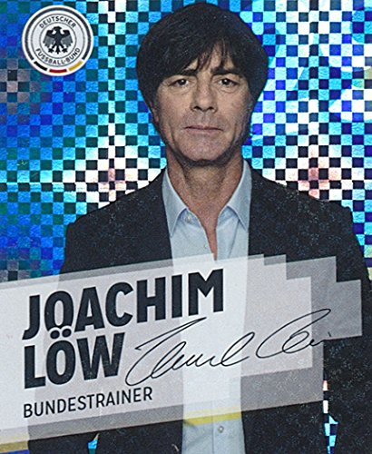 Carte pailletée / REWE DFB Coupe du monde 2014 Joachim Löw N° 29/34