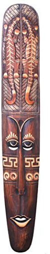 Woru Maske Samu aus Holz 100 cm