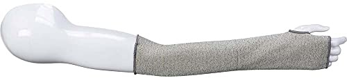 Portwest 18 Inch(45cm) Cut Resistant Sleeve, Size: One Size, Colour: Grey, A690GRR