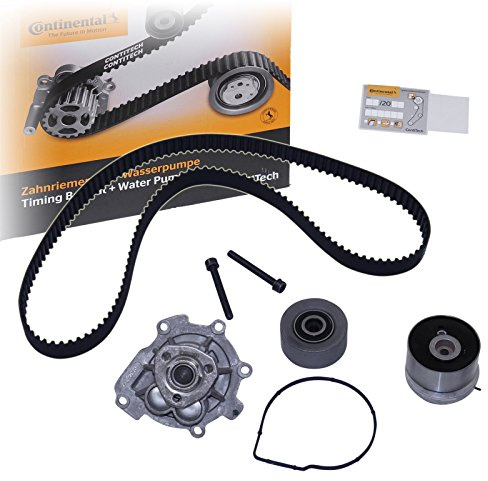 CONTITECH CT1077WP1 Wasserpumpe + Zahnriemensatz Zähnezahl: 146 24 mm Kompatibel mit OPEL Corsa D Schrägheck S07 ZAFIRA B A05 INSIGNIA Caravan Meriva A X03 Astra H Caravan A04