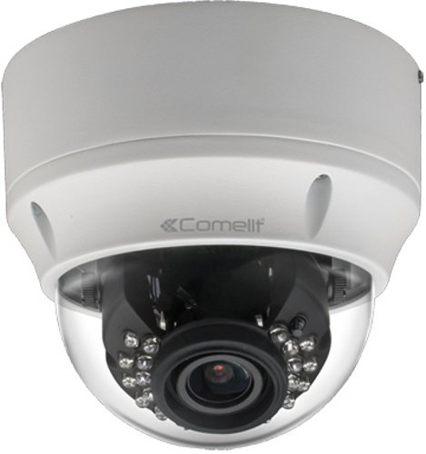 Comelit IPCAM183A Minidome Telecamera IP 3 Mp, 2.8-12 mm, IR 15 m, IP66