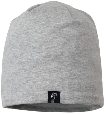 ALPIDEX Berretto Cotone Pile Cappello Morbido Caldo Invernale Bici Running Uomo Donna, Colore:Mountain Grey