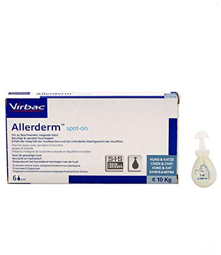 Virbac Allerderm Spot-on für Hunde und Katzen 6 x 2ml