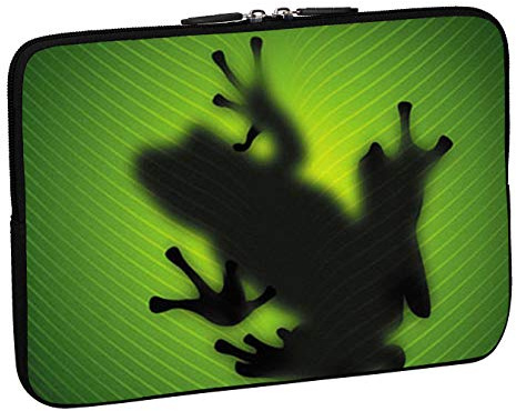 Pedea Design Tablet PC Tasche 10,1 Zoll (25,6 cm) neopren green frog
