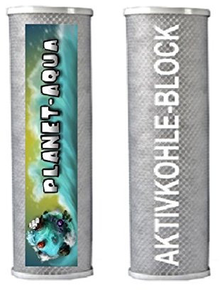 5x Aktivkohle Block Filter Kartusche 10 Zoll für Wasserfilter Osmoseanlage Trinkwasser Patrone Filterkartusche Umkehrosmose osmose Filtergehäuse Aquarium Kohlefilter Wasser Brunnen Garten Pool Hauswasserwerk Vorfilter Geruch Bakterien Keime