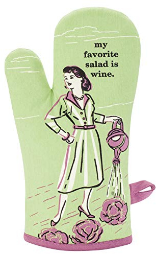 Blue Q Ofen Handschuh - my favorite salad is wine