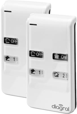DIAG41ACK - Lot de 2 télécommandes 4 Fonctions