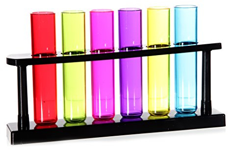 Cepewa Shot Glasses Set of 6 Test Tubes