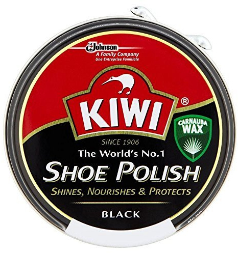 5 X Kiwi Shoe Polish Black (50ml)