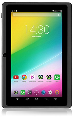 iRULU eXpro X1 Tablet PC 7 Google Android 4.4 KitKat Quad Core Screen 8GB-Nero