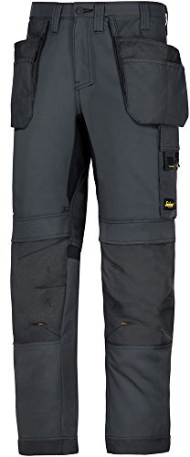 Snickers Workwear Allroundwork Arbeitshose mit Holstertaschen, 1 Stück, 54, stahlgrau, 62015858054
