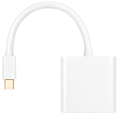 HDSupply DA100 Adattatore Mini DisplayPort - DVI (Mini DisplayPort da maschio a DVI-D femmina), 0,20m, bianco