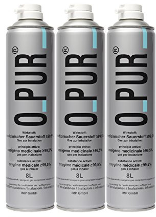 O PUR Sauerstoff Dose f.Maske Spray