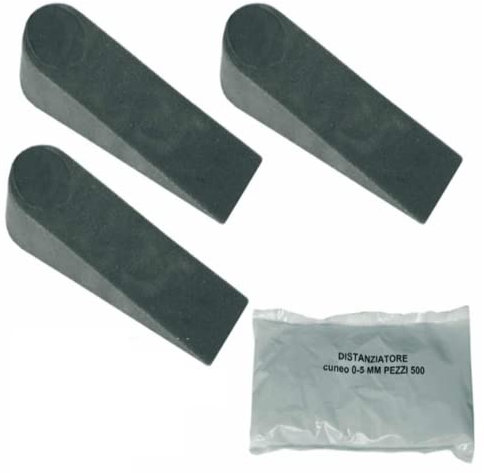 DISTANZIATORE PIASTRELLE CUNEO mm.0/5 (Pz 500) [STAMPLAST ]