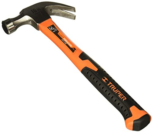 Polierter Hammer, eine Kurve von 40 ml, Griff aus Fiberglas