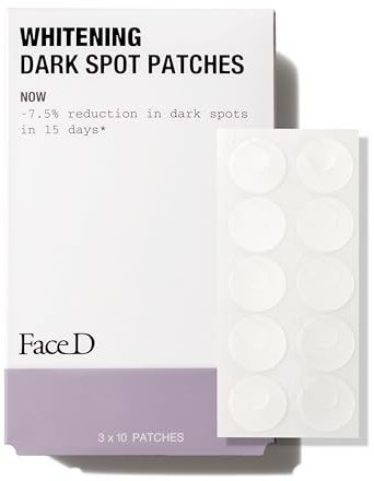 Face D - Dunkle Flecken Aufhellende Patches