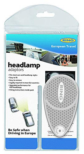 RING RCT1250 Headlamp Adaptors for Driving In Europe, Beam Converters