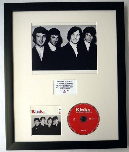 KINKS/CADRE CD ET PHOTO/EDITION LIMITEE DE L'ALBUM/THE ULTIMATE COLLECTION