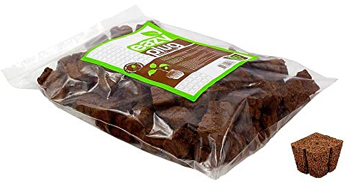 Tacos / Cubos de Propagación Orgánicos Eazy Gardening Plug (100x)