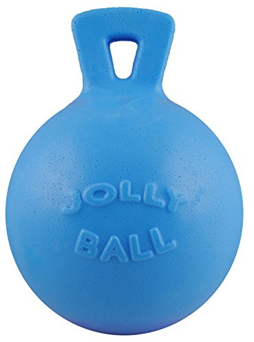 Jolly Pets JOLL045B Hundespielzeug - Tug-n-Toss, 15 cm, hellblau