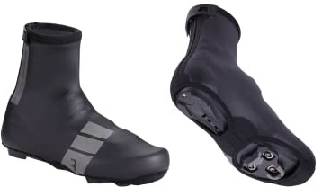 BBB Cycling Fahrrad Überschuhe für Herren und Damen | Thermo Regenschuhüberzug Winter Kälte Uberschuhe Wasserabweisend Winddicht Rennrad MTB Neopren mit Neoskin | Hardwear BWS-04