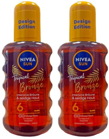 Nivea Solskyddsspray 200 ml Fps6 set med 2