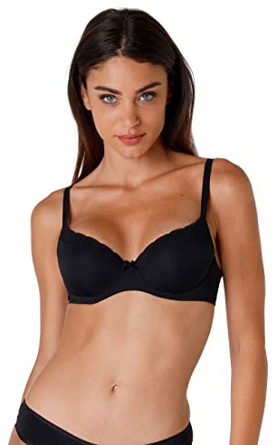 Lovable Reggiseno Balconette con Ferretto in Microfibra | Coppe Leggermente Imbottite | Comfort Invisibile sotto Abiti | Intimo Sensual Touch Donna