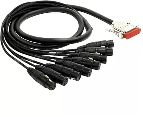 Mogami Gold DB25 to XLR male Analog Interface Cable (15 ft)