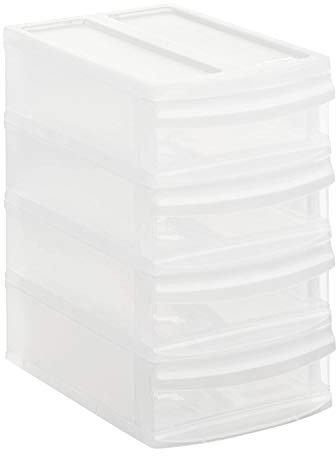 Schubladenbox mit 4 Schüben