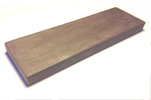 Schleifstein Belgischer Brocken blau Größe 250x60 mm mit Anreibestein Kochmesser-Schärfer