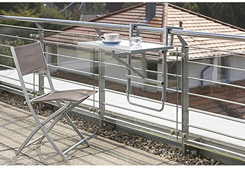 baumarkt direkt Balkonhängetisch 60 cm x 40 cm