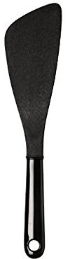 WACA 0135 Pfannenwender Küchenhelfer Mehrwegartikel 290 mm, Farbe:schwarz