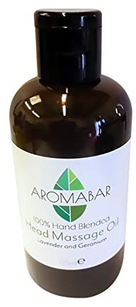Aceite De Masaje Para Cabeza Y Cuero Cabelludo 125ml Aceites nutritivos con aceites esenciales de lavanda y geranio