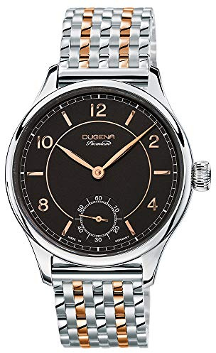 Dugena Herren-Armbanduhr Epsilon 7 Analog Handaufzug Edelstahl 7090114