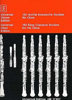 100 LEICHTE KLASSISCHE STUDIEN - arrangiert für Oboe [Noten / Sheetmusic] [Elektronik]