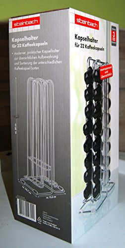 Für größere Ansicht MaKapselhalter - Metall - Kapselspender für 32 Kaffee NESPRESSO Kapseln - Dispenser