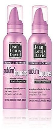 Franck Provost - Sublim'Boucles - Mousse Coiffante au Système Vitaminé Protecteur - Lot de 2 - (2 x 200 ml)