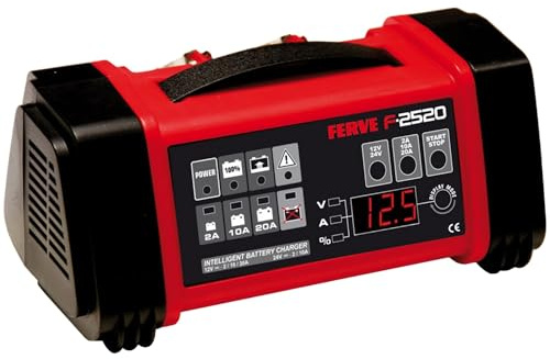 FERVE F-2520 Automatisches Ladegerät für Bleisäure-Batterien