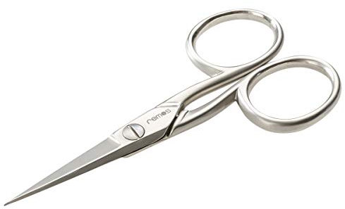 REMOS Household Scissors, 10cm, Pointed Straight Cutting tip, Made of Hardened Steel