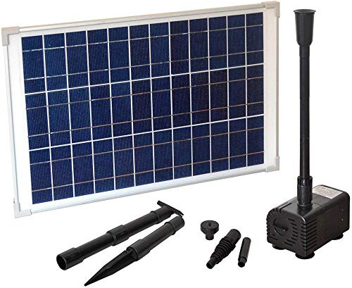 Heissner Solar-Teichpumpen-Set 1000l/h