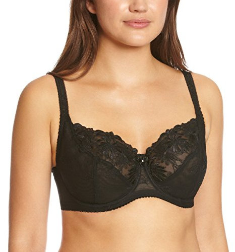 Pour Moi Women's St Tropez Odyssey Underwired Non Padded Top, Black, 38G