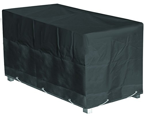 GREEN CLUB Housse de Protection Table de Jardin Rectangulaire Haute qualité Polyester L 180 x l 110 x h 70 cm Couleur Anthracite
