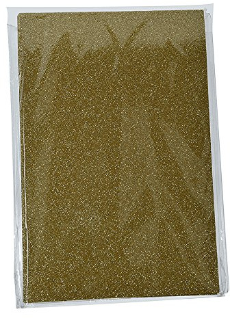 EFCO 300 x 200 mm Schaumstoff-Folien glitzernd, Gold