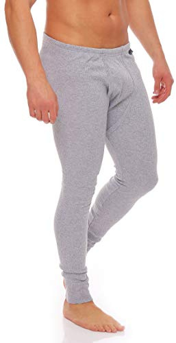 stylenmore Sous-vêtement de ski pour homme - Caleçon long thermique - Intérieur polaire - Sous-vêtement de travail chaud - Multicolore - XXX-Large