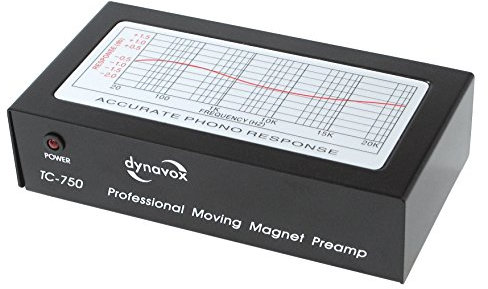 Vorverstärker Phono Dynavox MM Systeme TC 750 Schwarz