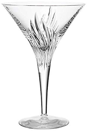 Martiniglas Cocktailschale Mixgetränk Flame 280ml Bleikristall geschliffen